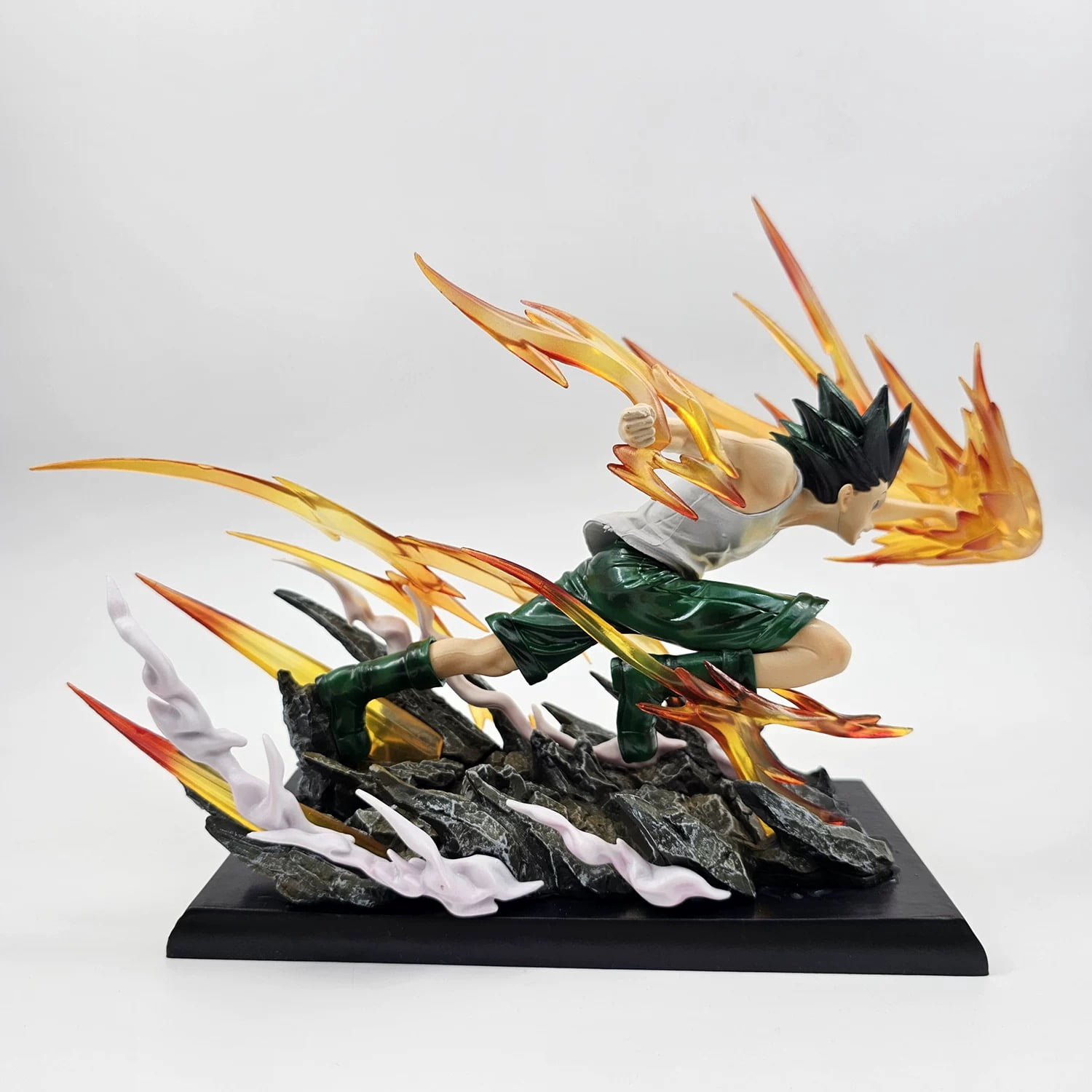 New Hunter×Hunter Gon Freecss (combat Ver) Character Anime Model Statue Action Figures Desktop Ornament Popular Decorations Fan Souvenirs Creative Gift Collectable