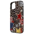 thumbnail image 2 of Funda para teléfono JessiCase iPhone 13 con estampado estético de guepardo, 2 of 3