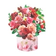 thumbnail image 1 of Party Greeting Card Multi Flower Optional 3D Three Handmade Paper Carving Mother's Day Vase Card: Use Exquisite Beauty To Convey Deep Feelings In The Heart Dedicated To The Favorite Mother, 1 of 7
