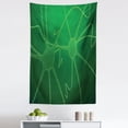 thumbnail image 1 of Anatomy Tapestry, Science and Medical Brain Neuron System Technologic Depiction of Illustration, Fabric Wall Hanging Decor for Bedroom Living Room Dorm, 5 Sizes, Emerald Green, by Ambesonne, 1 of 1