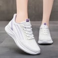 thumbnail image 2 of Fsqjgq Chaussures de Course en Maille pour Femmes Tennis Espadrilles de Marche Mode Chaussure Respirante avec Semelle Souple Espadrilles à Semelle Compensée, 2 of 8