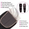 thumbnail image 4 of Mechones de pelo con cierre WOWQUEEN Straight 26 28 30+20, 4 of 9
