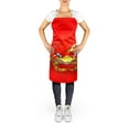 thumbnail image 2 of Seafood Sandwich Crab Shrimp Crawfish Apron 27 in x 30 in, 2 of 5
