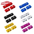 thumbnail image 1 of 3-Pack Gold Ignition Wire Separators: 7mm/8mm 4-Hole Clips for Secure Spark Plug Cable Fixation, Durable Engine Bay Mounting Solution for Car Modifications, Easy DIY Installation, Enhances Ignition, 1 of 5