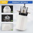 thumbnail image 5 of Vacuum Pump Oil Pot 500Ml Milking Machine for Cow Sheep Goat, 5 of 5