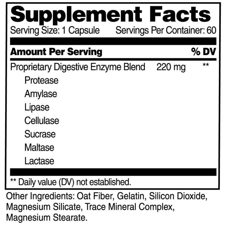 21st Century Digestive Enzymes Capsules 60 Each - (Pack of 2
