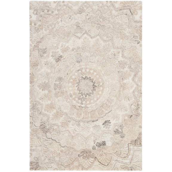 SAFAVIEH Marquee Georgiana Floral Area Rug, Beige/Ivory, 2'3" x 4'