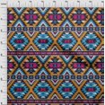 thumbnail image 4 of oneOone Georgette Viscose Brown Fabric African Aztech Diy Clothing Quilting Fabric Print Fabric By Yard 42 Inch Wide, 4 of 4