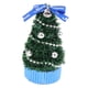 thumbnail image 5 of Árbol de Navidad en miniatura a escala 1/12, manualidades, escenografía, juegos de simulación, miniaturas Azul, 5 of 9