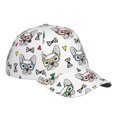 thumbnail image 3 of Balery Baseball Cap Adjustable Size for Running Workouts and Outdoor Activities All Seasons Dad Hat(Cute French Bulldog), 3 of 9