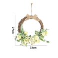 thumbnail image 2 of Corona de simulación para decoración de paredes al aire libre y decoración de fiestas en interiores rosa, 2 of 2