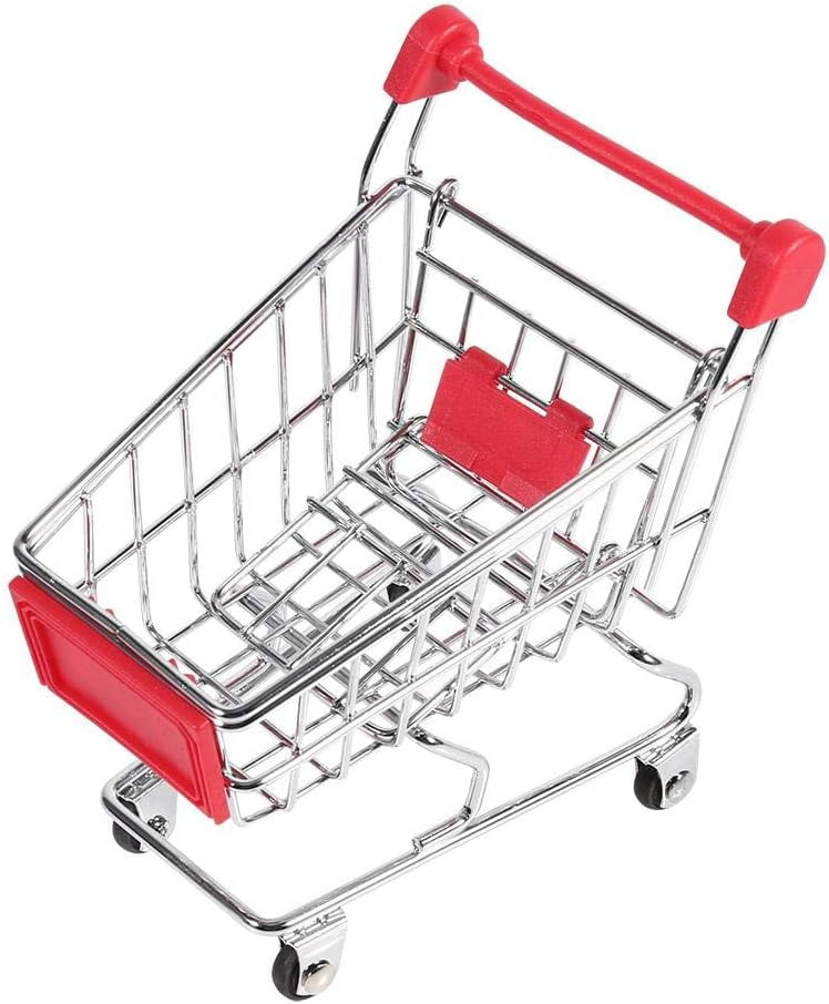 Parrot Bird Toy Shopping Cart Parakeet ligence Training Game Eon for Play for Small Birds Stainless Steel
