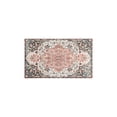 thumbnail image 2 of 2 Piece Bohemian Light Orange Carpet Rug Kitchen Rug Set, Decor Kitchen Rugs, Absorbent Non-Slip Washable Floor Mats, Home Indoor Runner Rugs 17"x47"+17"x30", 2 of 7