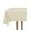 Ivory, variant on DecorRack 4 Plastic Tablecloths, 54 x 108 inch, Rectangular, Gold