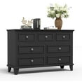 thumbnail image 2 of BouPower 7 Drawers Dresser for Bedroom,Storage Tower for Living Room,Entryway,Wooden Top & Easy Pull Handle,Closet Chests Organizer for Clothes, 2 of 6