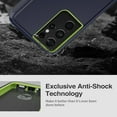 thumbnail image 4 of for Galaxy S21 Ultra 5G Case, Heavy Duty Protective Case with [3 Layers] Rugged Rubber Shockproof Protection Cover for Samsung Galaxy S21 Ultra(Dark Blue/Green), 4 of 12