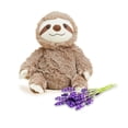 thumbnail image 1 of Pezoso de peluche Warmies, apto para microondas, con diseño de peluche, color lavanda, 1 of 4