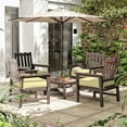 thumbnail image 2 of Pakunoda Outdoor Chair Cushions 17 X 16 X 3 Inch, 2-Piece Patio Seat Pad Cushions, Waterproof Outdoor Seat Cushions Square Corner with Handle and Ties, Light Yellow, 2 of 7