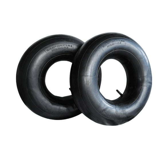 Inner Tube Replacement 20x8.00-8 20x10-8 18x6.50-8, 18x7.50-8, 18x8.50-8 18x9.50-8'' Universal Fit Tire Tube, with TR-13 Straight Valve Stems for Mower/Tractor/Golf Cart/Garden Trailer, 2PCS
