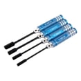 thumbnail image 1 of Kit de herramientas de destornillador RC de 4 piezas con destornillador hexagonal para modelos RC. Azul, 1 of 4