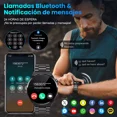thumbnail image 2 of Smartband FoxBox Sport BW0403 display de 1.36" con correa de acero inoxidable y silicona y caja color negro Relojes inteligente hombre, 2 of 8