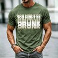 thumbnail image 5 of cocolona Mens Graphic Funny Tees Crew Neck Short Sleeve Print T-shirts Fashion Casual Pullover Tops, 5 of 5