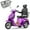 Purple, variant on Mosta Mobility Scooters for Seniors, Adult Scooter with 800W Motor, Heavy Duty Electric Scooter with 500 lb Capacity, 25 Miles Long Range