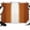 Burnt Orange, variant on 7x5ft Photo Backdrop, Aqua Blue Striped Soft Polyester Backdrop Curtains Photography Backdrops, Blue White Ombre Farmhouse Gradient Brushed Background for Photoshoots Studio Video Portrait Parties