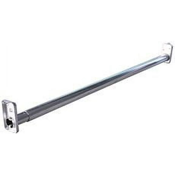 John Sterling Closet Pole,Platinum,48 in L PB0022-30/48