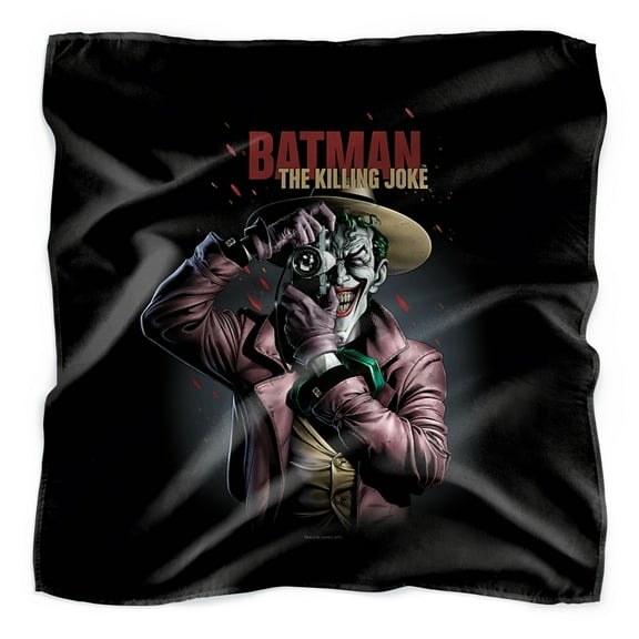 Batman Killing Joke Camera Bandana (21 in x 21 in)