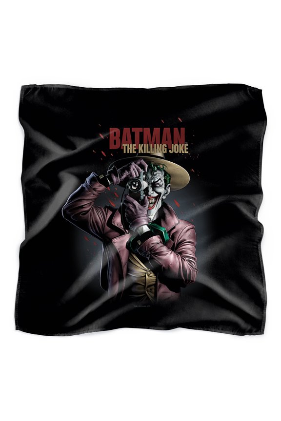 Batman Killing Joke Camera Bandana (21 in x 21 in)