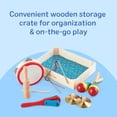 thumbnail image 4 of Melissa & Doug Band-in-a-Box Clap! Clang! Tap! 10-Piece Musical Set, Toddler Toys, 4 of 9