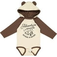 thumbnail image 3 of Inktastic Adventure Awaits Outside in Nature with Tent and Mountains Boys or Girls Long Sleeve Baby Bodysuit, 3 of 5