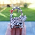 thumbnail image 4 of Grandest Birch Handbag Hanger Easy Carry Reusable Cats Shaped Gift Shining Table Purse Rack for Bedroom Handbag Hanger, 4 of 8