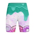 thumbnail image 4 of oqasdz Child Girls Boys Shorts Ice Cream Print Elastic Waist Comfortable Shorts With Pockets Sports Active Board Shorts Size 13 Y-14 Y, 4 of 4