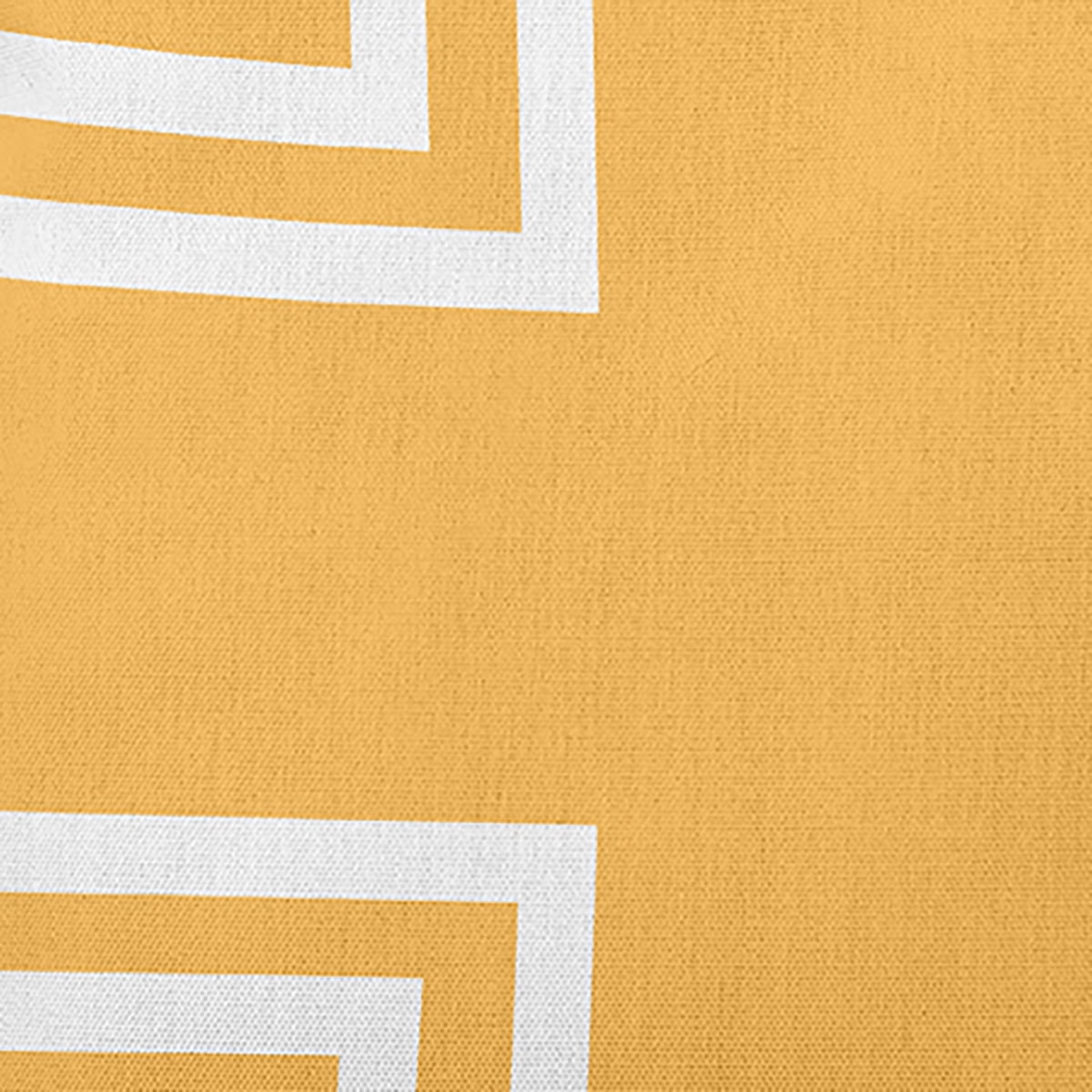 20" x 20" Simply Daisy Corner Stripes Indoor/Outdoor Pillow, Egg Yolk Yellow Qty 1