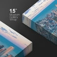 thumbnail image 4 of Wall26 Canvas Print Wall Art Aerial View Pastel Sky NYC Cityscape Print Skyline Downtown Buildings Photography Art Realism Decor Panoramic Multicolor Landscape Scenic Modern Art for Home - 12" x 18", 4 of 5