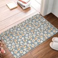 thumbnail image 4 of Sikiie White Popcorn Print Flannel Anti-slip Floor Mat 16x24in, Thickened Dustproof Entrance Door Mat Floor Mat for Kitchen, Bathroom, Laundry Room, 4 of 7