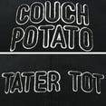 thumbnail image 2 of DALIX Father Son Couch Potato Tater Tot Ball Cap Embroidered Hat in Black, 2 of 7