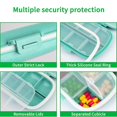 thumbnail image 4 of Pill Organizer, Portable Pill Case, Pill Box To Hold Vitamins, Cod Liver Oil, 4 of 5