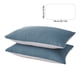 thumbnail image 3 of Juego de 2 Fundas de Almohada con Cierre Tipo Sobre. Tamaño Estándar. Suaves y Transpirables., 3 of 6