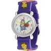 Brinley Co. Girls' Princess Design Watch, Silicone Strap