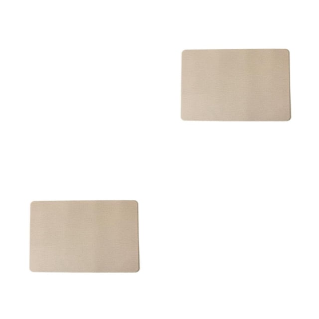 Matsuzay Mantel de de PVC para comedor, posavasos antideslizante, accesorios para el hogar, suministros para el hogar redondeados en ángulo, Type2 NO2