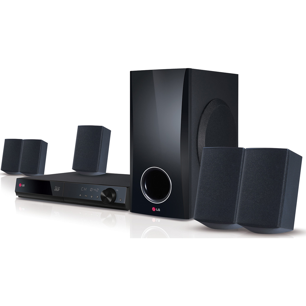 LG 5.1 Channel 500W Smart 3D Blu-ray Home Theater System (BH5140S) - image 4 of 4