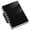 Black, variant on SLUOHZXI Small Discbound Notebook Set, Removable Loose-Leaf Notepads, Portable Scratch Memo Pads, Detachable Disc-Bound Journal for Office & Daily Use