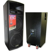 Dj Tech VEGAS218MKII Djtech 2x18" Dj Speakers Epoxy Painting
