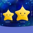 thumbnail image 3 of LYINGF 15.8'' LED Twinkle Star, Soft Plush Pillow Toys Glowing Stuffed Star Light up Pillow Plush with Colorful Night Lights Birthday Valentines Day Gift for Toddler Kids, 3 of 7