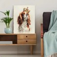 thumbnail image 5 of Cavalier King Charles Spaniel Crown Portrait Canvas Wall Art，Home Dining Room Decor, 5 of 8