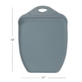 thumbnail image 3 of Dexas Chop & Scoop Kitchen Cutting Board, 11 x 14 Inch, Smoke Blue, 3 of 4
