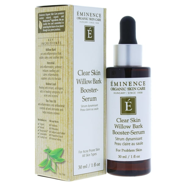 Eminence Suero Suero potenciador de corteza de sauce Clear Skin 1 oz Eminence Eminence Suero 1 oz